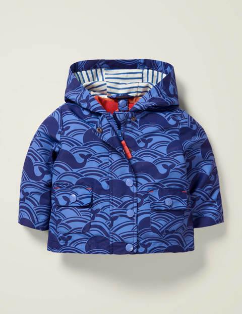 3-In-1 Jacket - Blue Whale Wave
